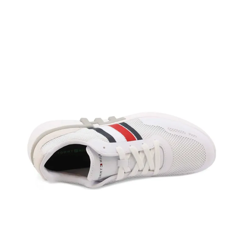 Tommy Hilfiger Cushioning Low-Top Sports Casual Shoes Men's White-2