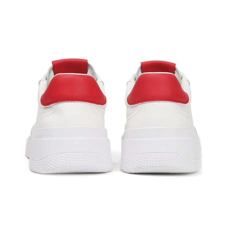 Satchi Skateboard Shoes Women's Low Top White-4