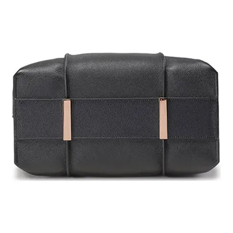 TOD'S T Timeless Logo Detailed Small Tote Bag-5