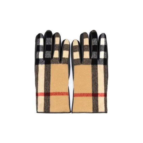 Burberry Gloves Men Light Brown