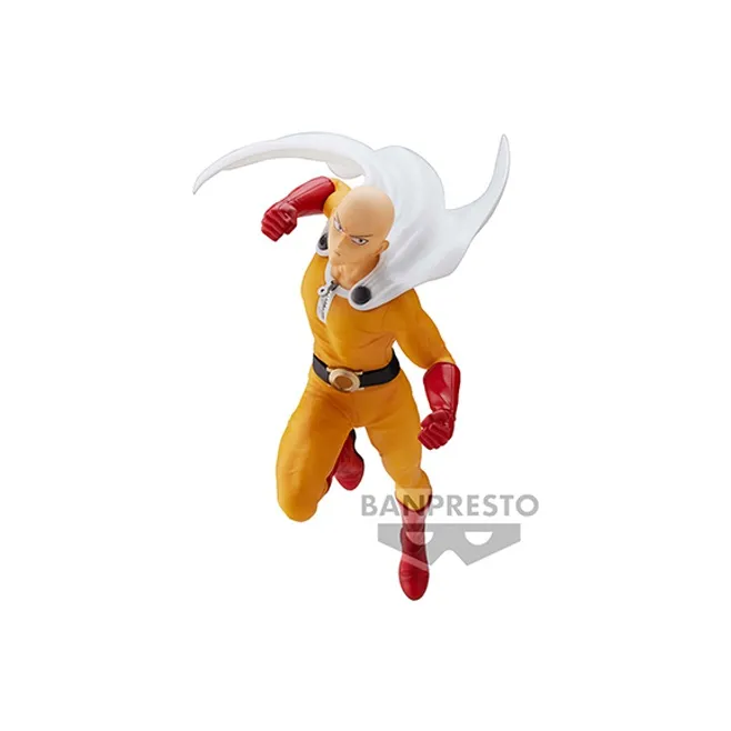 BANPRESTO Glass Factory, One Punch Superman, Character Hobby Model 1, Saitama Bonus Gifts-1