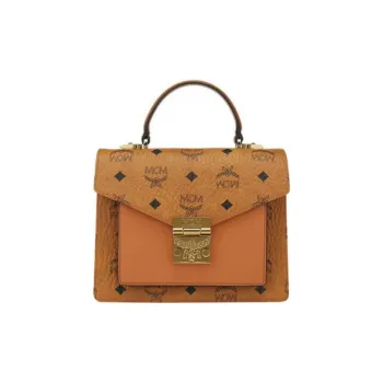 MCM Patricia Satchel Visetos Handbags