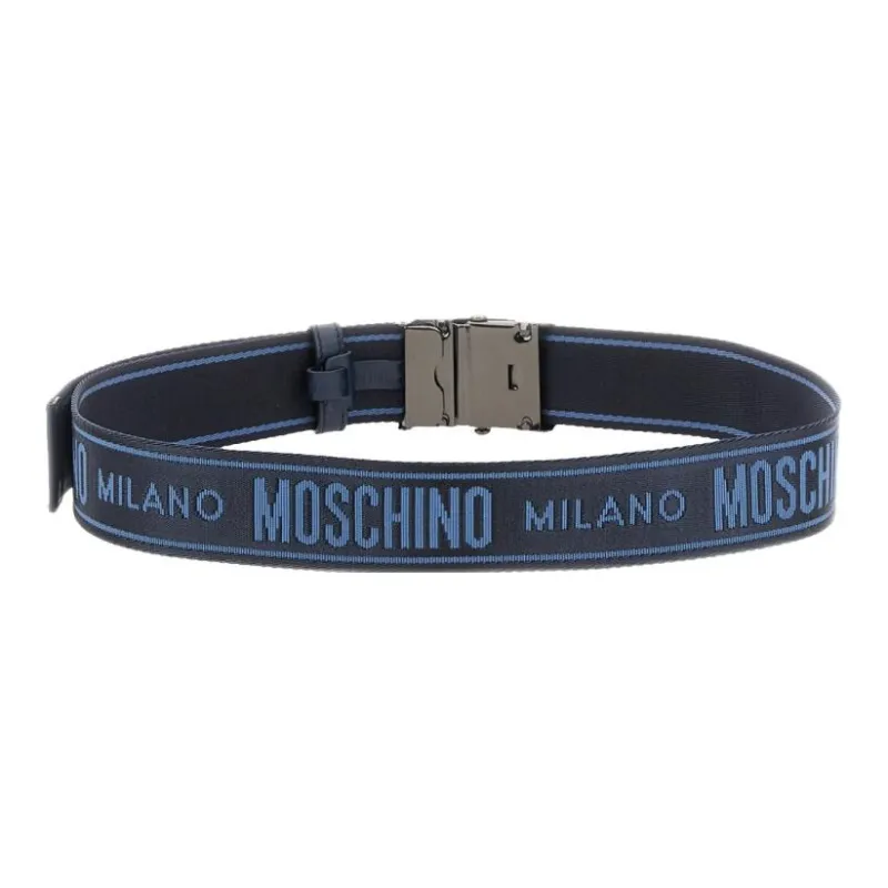 MOSCHINO Belts Men Blue-1