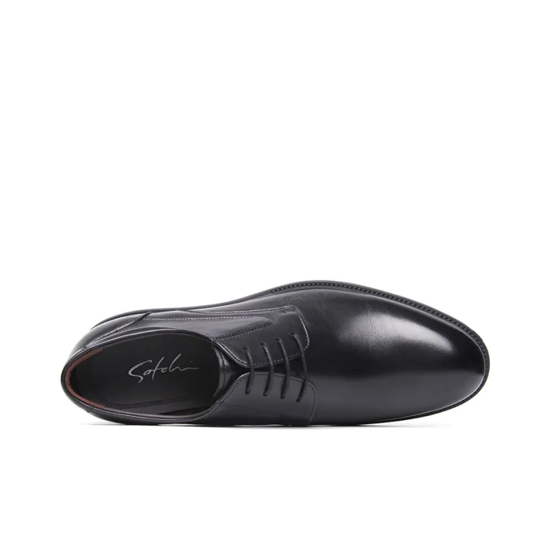 Satchi Dress Shoes Men Low Top Black-3