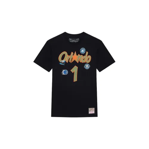 Mitchell & Ness Set in Sleeve T Shirt Unisex Black