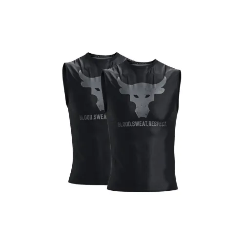 Under Armour Tank Tops Men Set Of 2 Black