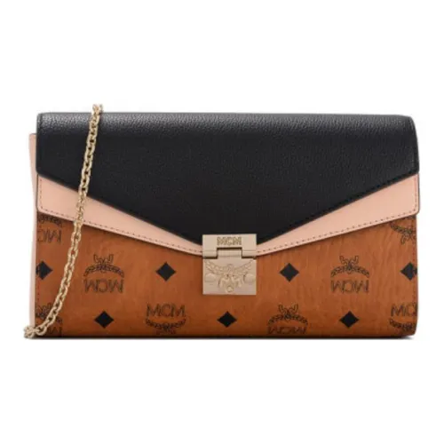 MCM Millie Visetos Crossbody Bags