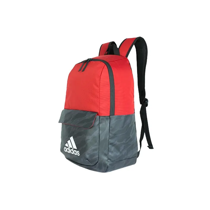 Adidas Recycled Polyester Backpack Regular Unisex Light Scarlet/Black-1