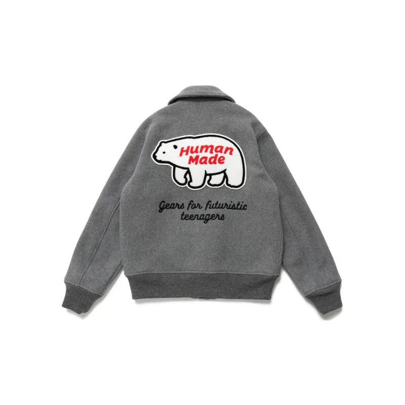 HUMAN MADE Melton Wool Jacket-1