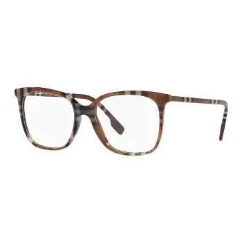 Burberry Plate Frame Square Glasses Women's