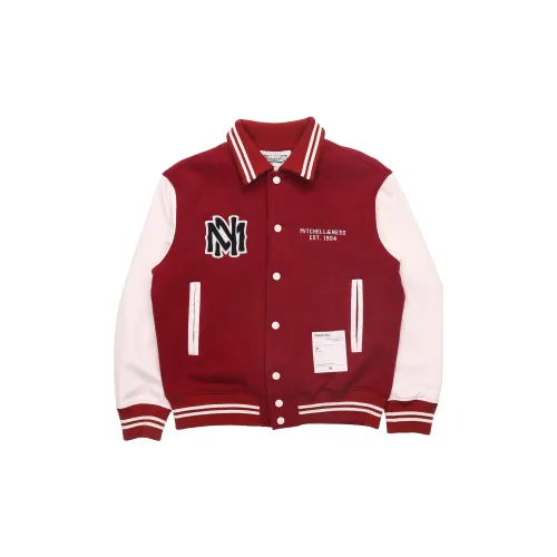 Mitchell Ness Baseball Jerseys Unisex Red