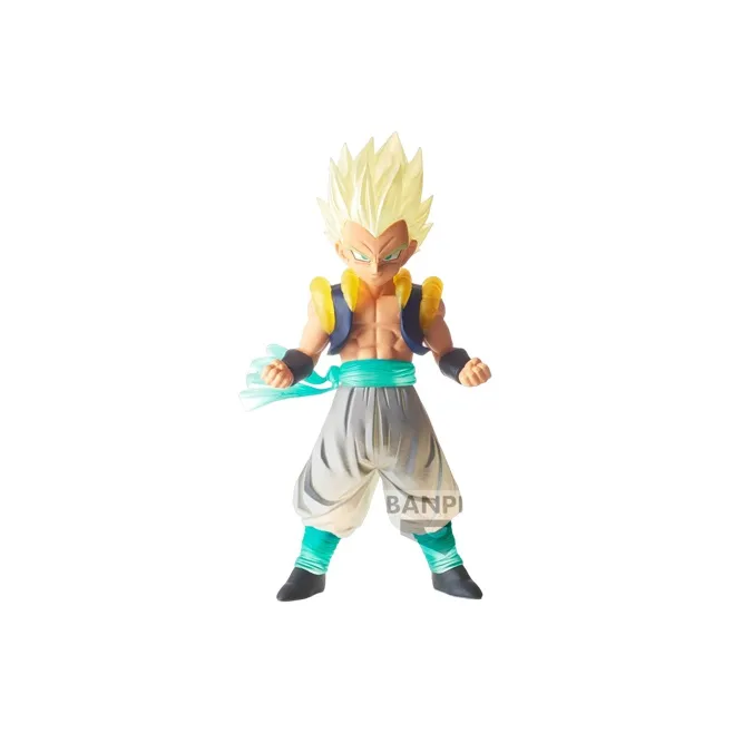 BANPRESTO Gotenks Eyewear Factory Dragon Ball Z Clearise Super Saiyan Bonus Gifts 14cm-0