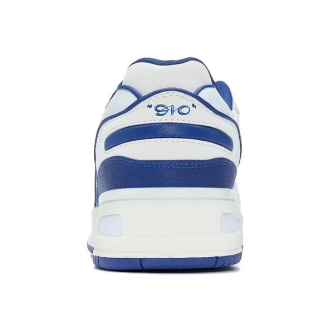 PEAK Taichi 910 OG Anti Slip Wear Resistant Low Top Casual Shoes Men's White Blue-3