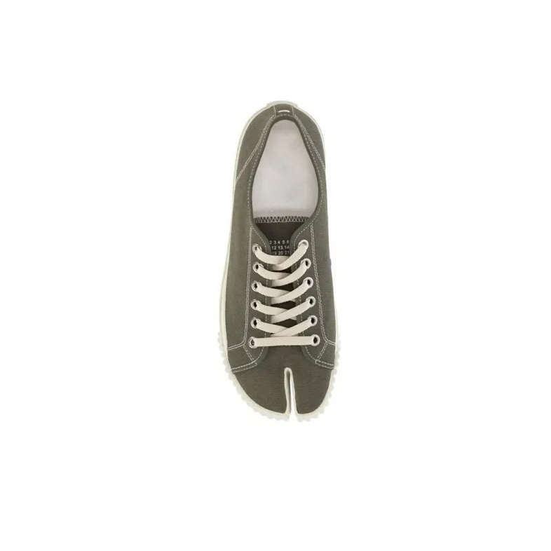 Maison Margiela Tabi Low Top Stylish Skateboarding Shoes Men's Olive Green-4