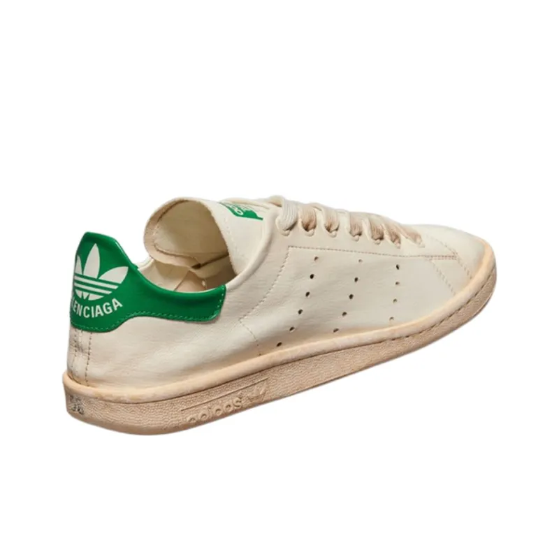 Balenciaga X Adidas Originals Stan Smith Sneakers 'Vintage White Green' Women's-2