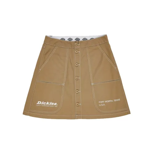 Dickies Casual Short Skirts Women's Khaki