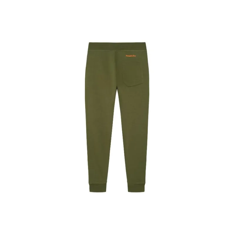 Mitchell Ness Knitted Sweatpants Unisex Olive Green-1