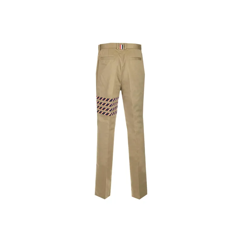 THOM BROWNE Seamed 4 Bar Unconstructed Chino Trouser-1