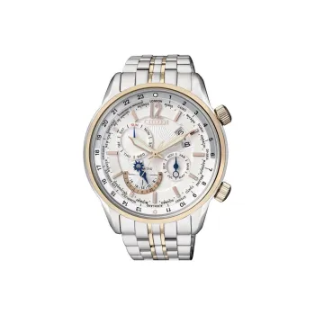 CITIZEN Automatic Mechanical Movement Stainless Steel Strap Watch 44.5mm Men's Watches White Dial