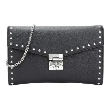 MCM Patricia Visetos Shoulder Bags