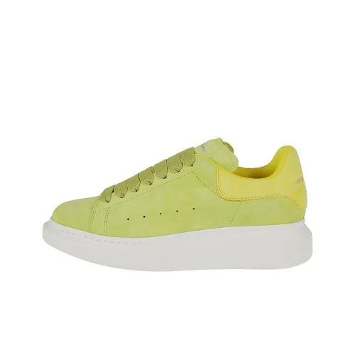 Alexander McQueen Oversized Trainers Low Top Stylish Skateboarding Shoes Women's Green