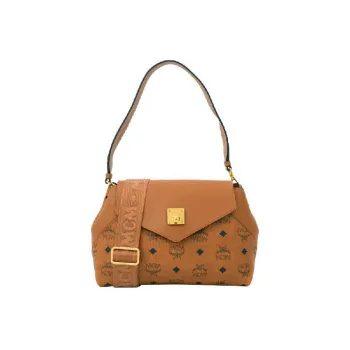MCM Essential Visetos Origina Leather Sycee Bag Shoulder Bag Regular Women's