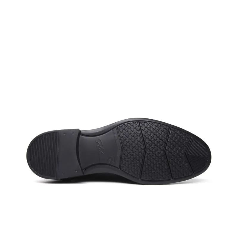 Satchi Dress Shoes Men Low Top Black-5