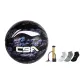 Basketball+Pump+3 Pack Mixed Color Socks