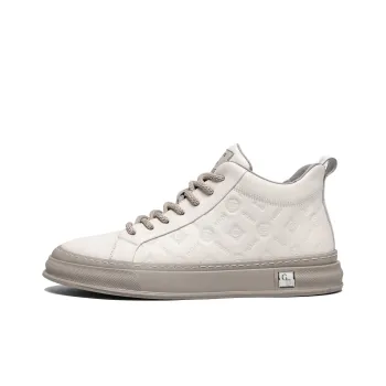 C°BANNER Stylish Skateboarding Shoes Men's White