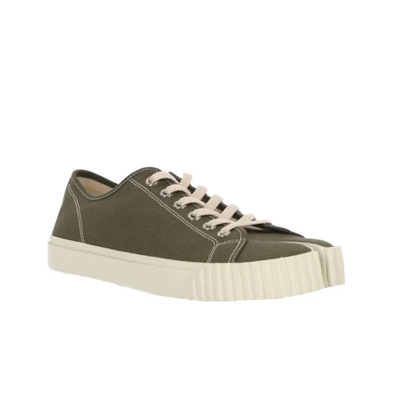 Maison Margiela Tabi Low Top Stylish Skateboarding Shoes Men's Olive Green-2