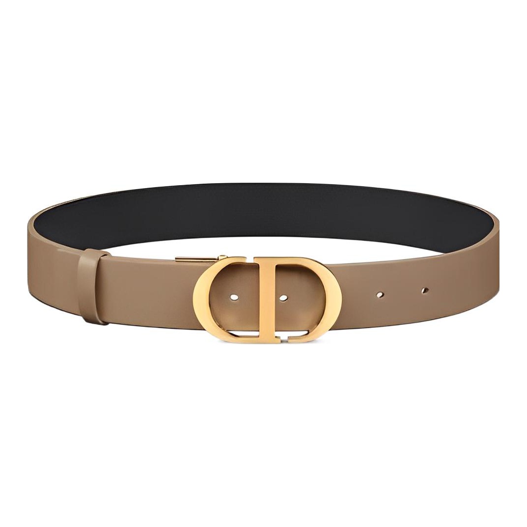 DIOR Leather Belts Women's Brown - POIZON
