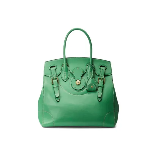 Polo Ralph Lauren Soft Ricky Calfskin Shoulder Bag Crossbody Bag Handbag Women's Green