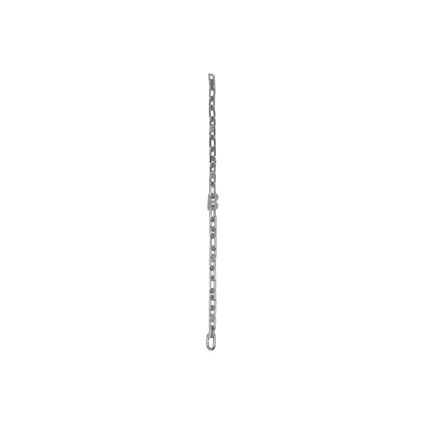 Balenciaga B Chain Thin Necklace-2