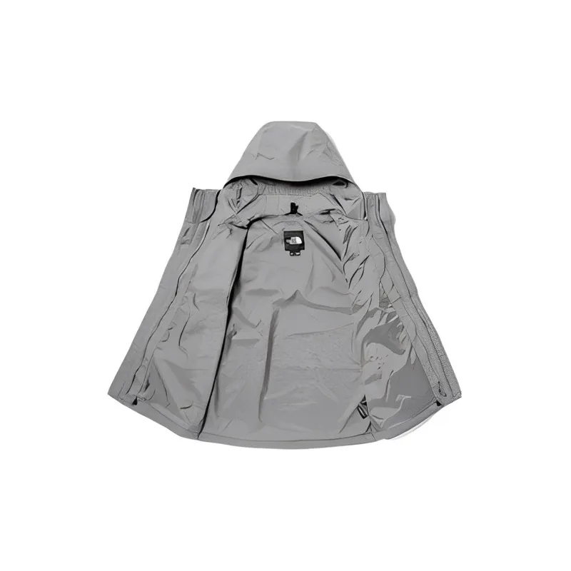 THE NORTH FACE Water Resistant Windproof Wear Resistant Warm Windbreaker Jacket Men's Gray-2
