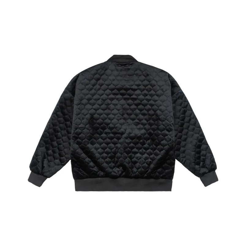 XINYINSU Baseball Collar Loose Fit Puffer Jacket Unisex-1