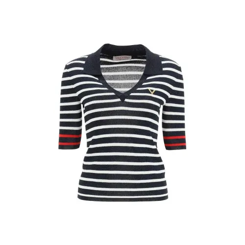 Valentino Polo Shirts Women's Dark Blue