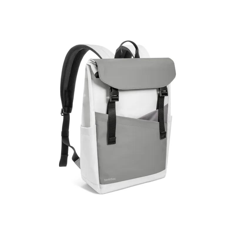 Tomtoc Polyester Backpack Laptop Bag Regular Unisex Meteorite Black/Lunar Rock Gray-1