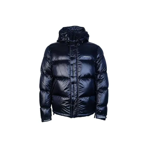 EMPORIO ARMANI Down Jackets Men Navy Blue