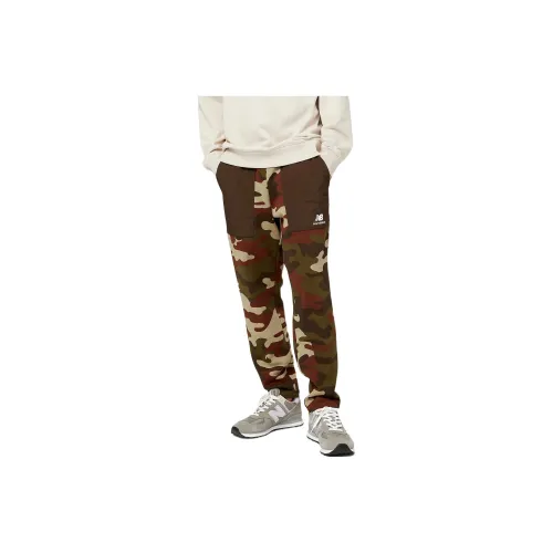 New Balance Casual Pants Men Army Green