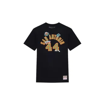 Mitchell & Ness T Shirt Unisex Black