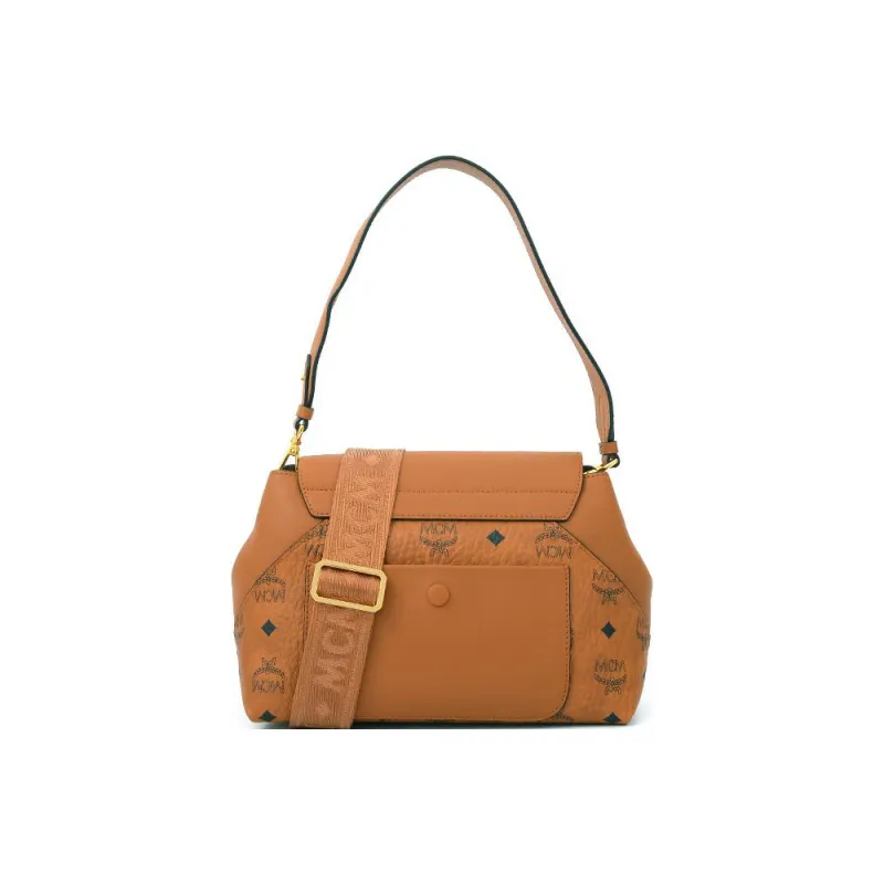 MCM Essential Visetos Origina Leather Sycee Bag Shoulder Bag Regular Women's-3