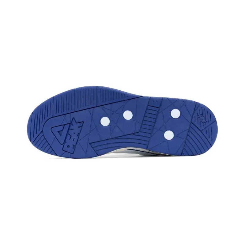 PEAK Taichi 910 OG Anti Slip Wear Resistant Low Top Casual Shoes Men's White Blue-4