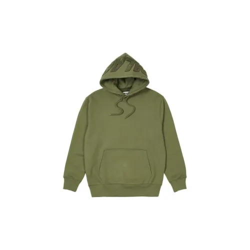 PALACE Spell Out Chenille Hood 