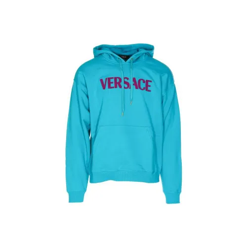 VERSACE Sweatshirts Men Blue