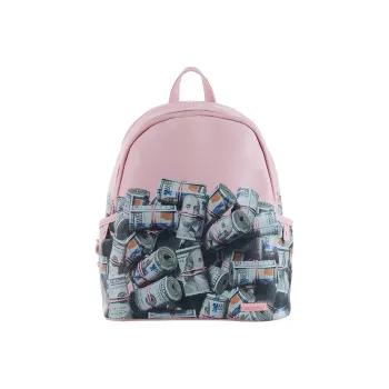 SPRAYGROUND PVC Travel Bag Backpack Regular Unisex Pink