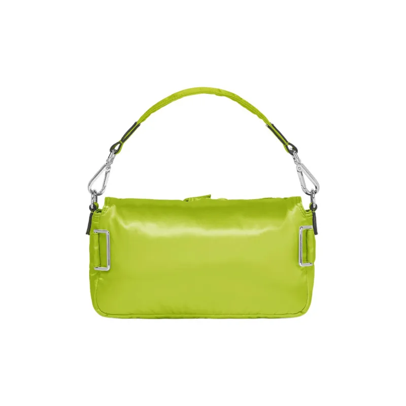 FENDI Baguette Nylon Sling Bag Cell Phone Pouch Handbag Shoulder Bag Crossbody Bag Fanny Pack Men's Sprout Green-3