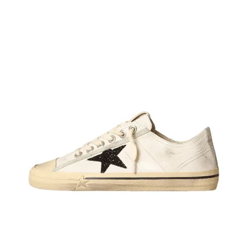 Golden Goose V-Star Skateboard Shoes Women's Low-Top White