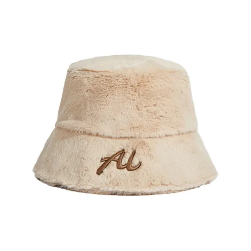 AAJF Rabbit Fur Bucket Hats Women's
