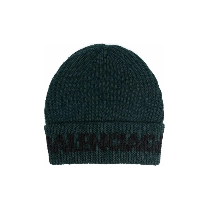Balenciaga Beanies Men Green-0
