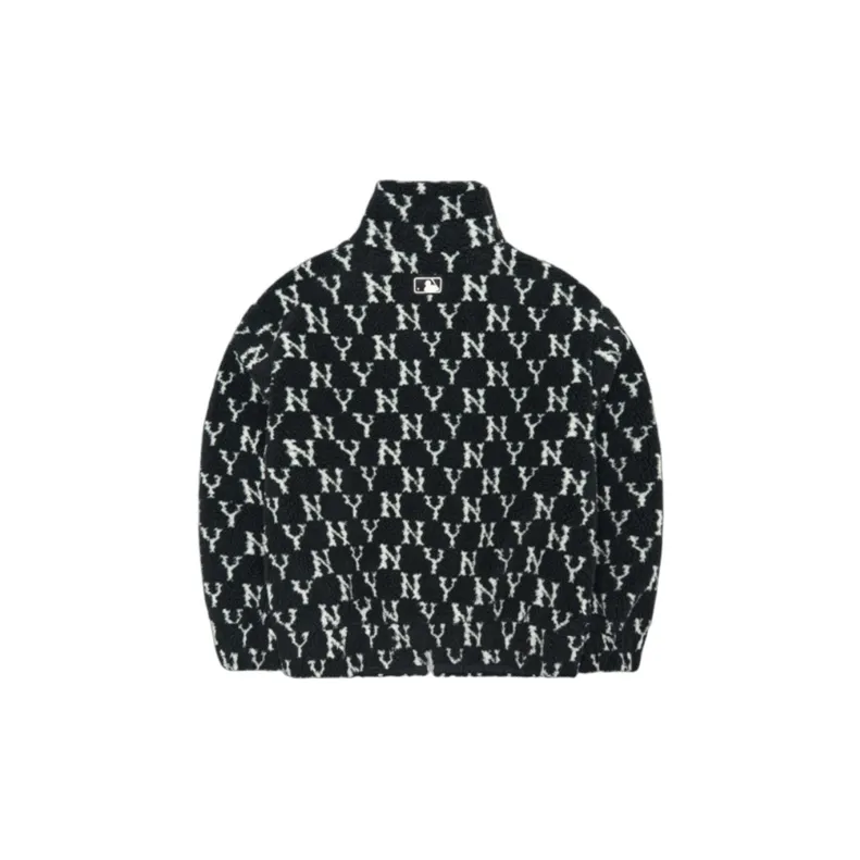 MLB Velvet Jackets Unisex Black-1